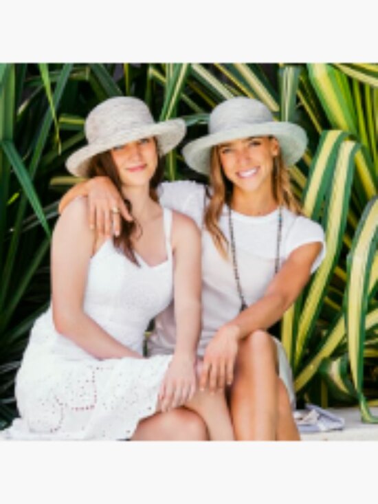 Poly-Straw Wide Brim Sun Hat with Adjustable Drawstring, Packable for Travel Packable Straw Full Visor Hat - Shade & Shore™ Tan : Target main image 2